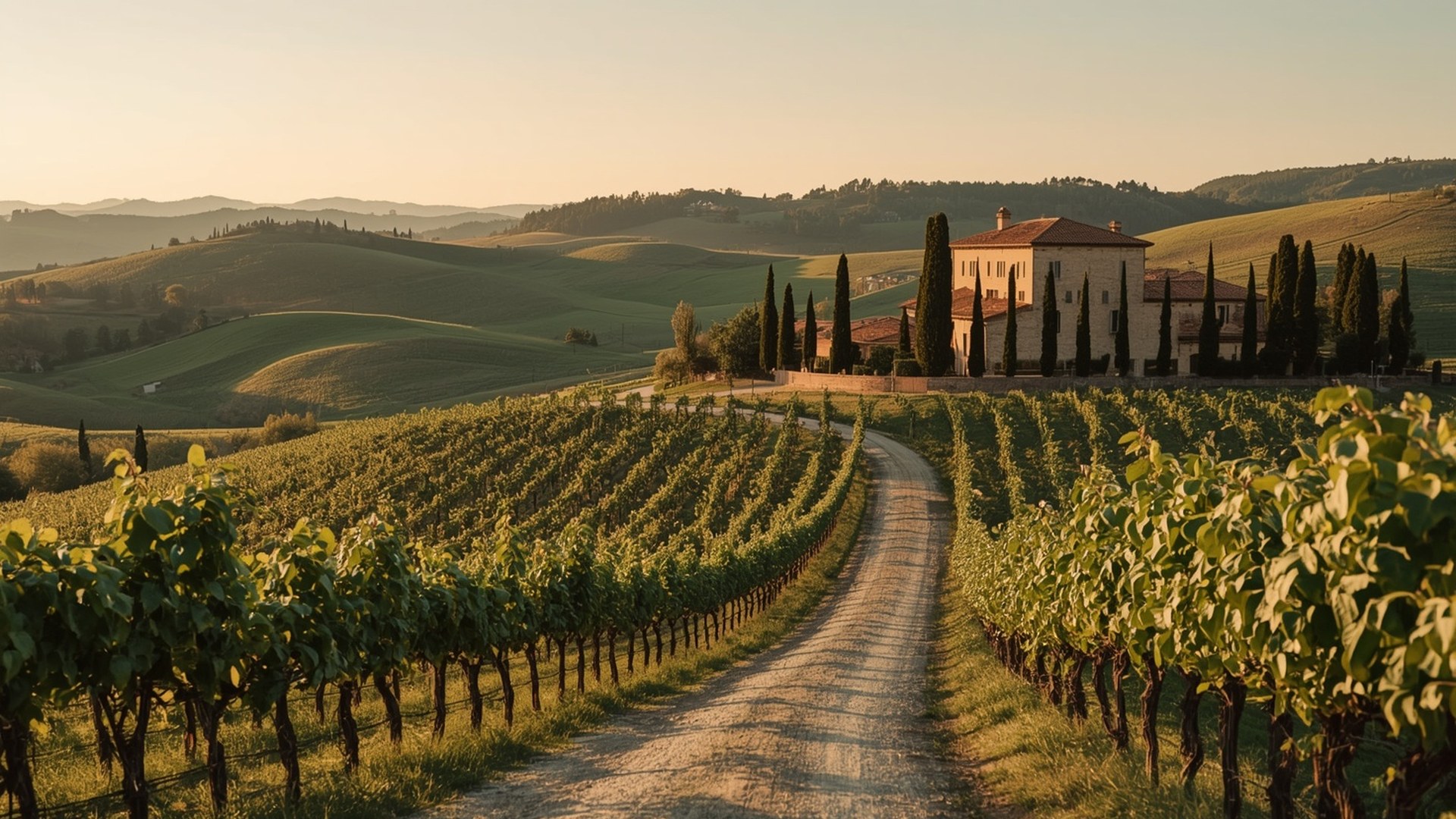 Weinbaugebiet Toskana Chianti